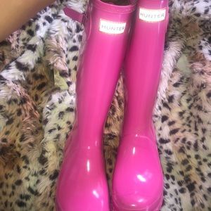 Hunter rain boots